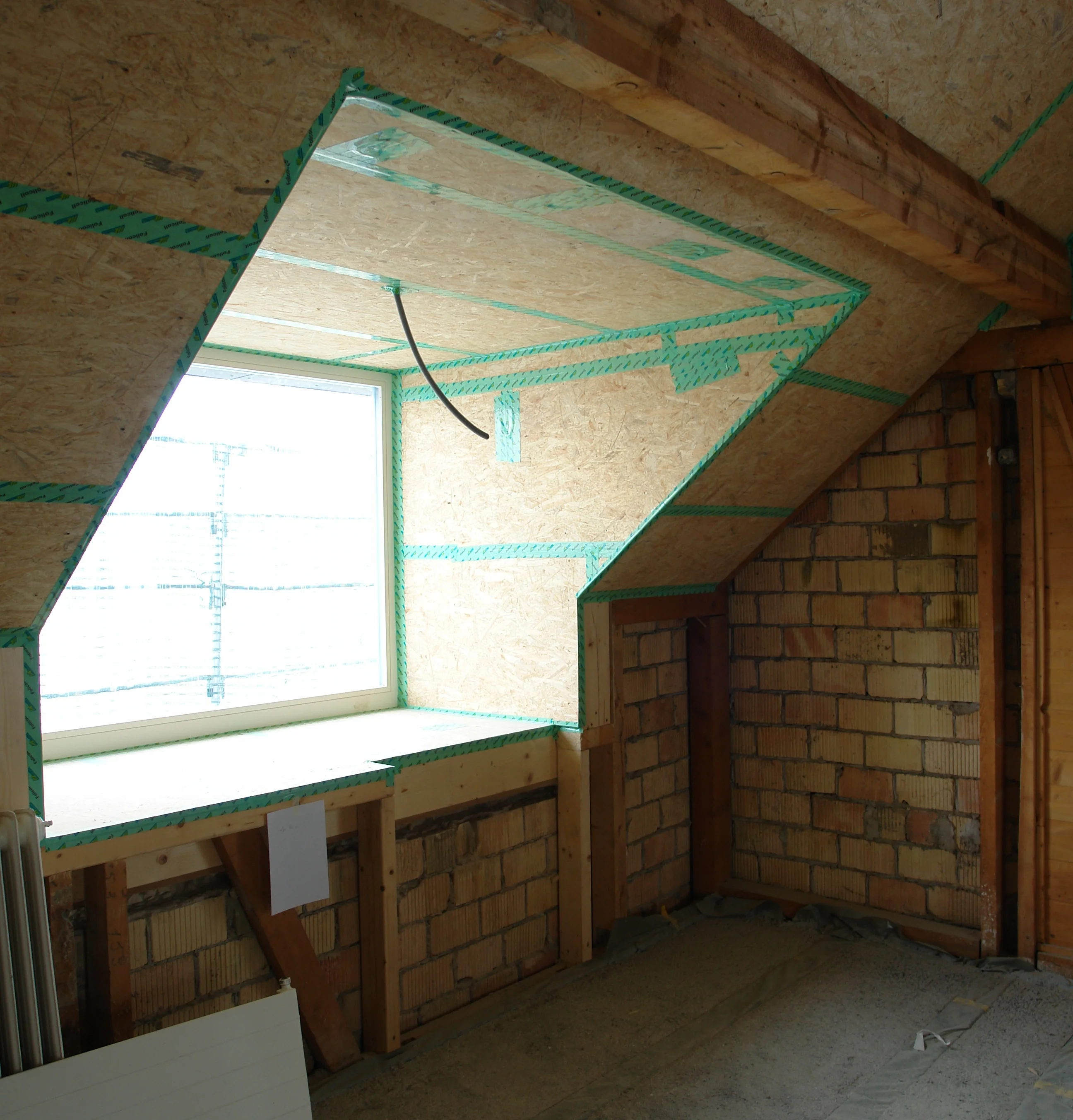 Lukarnen Einbau – Detail