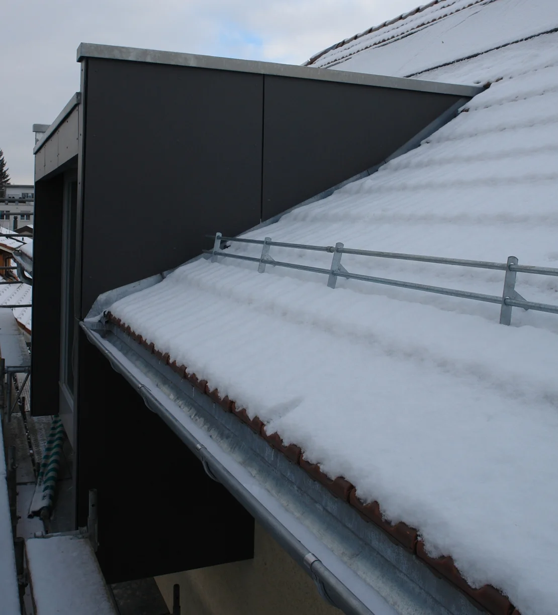 Lukarnen Einbau – Detail