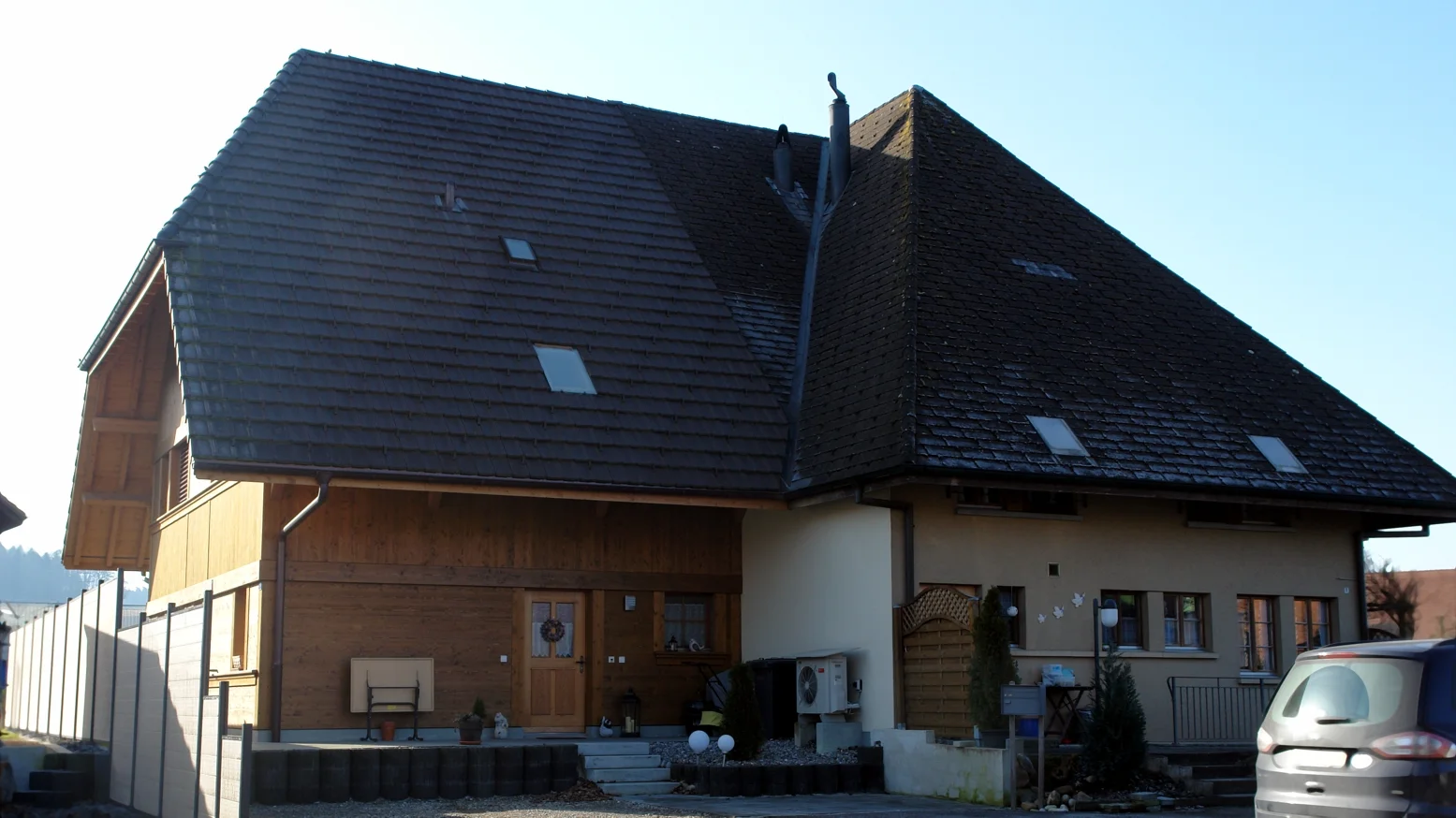 Erweiterung Bauernhaus – Detail